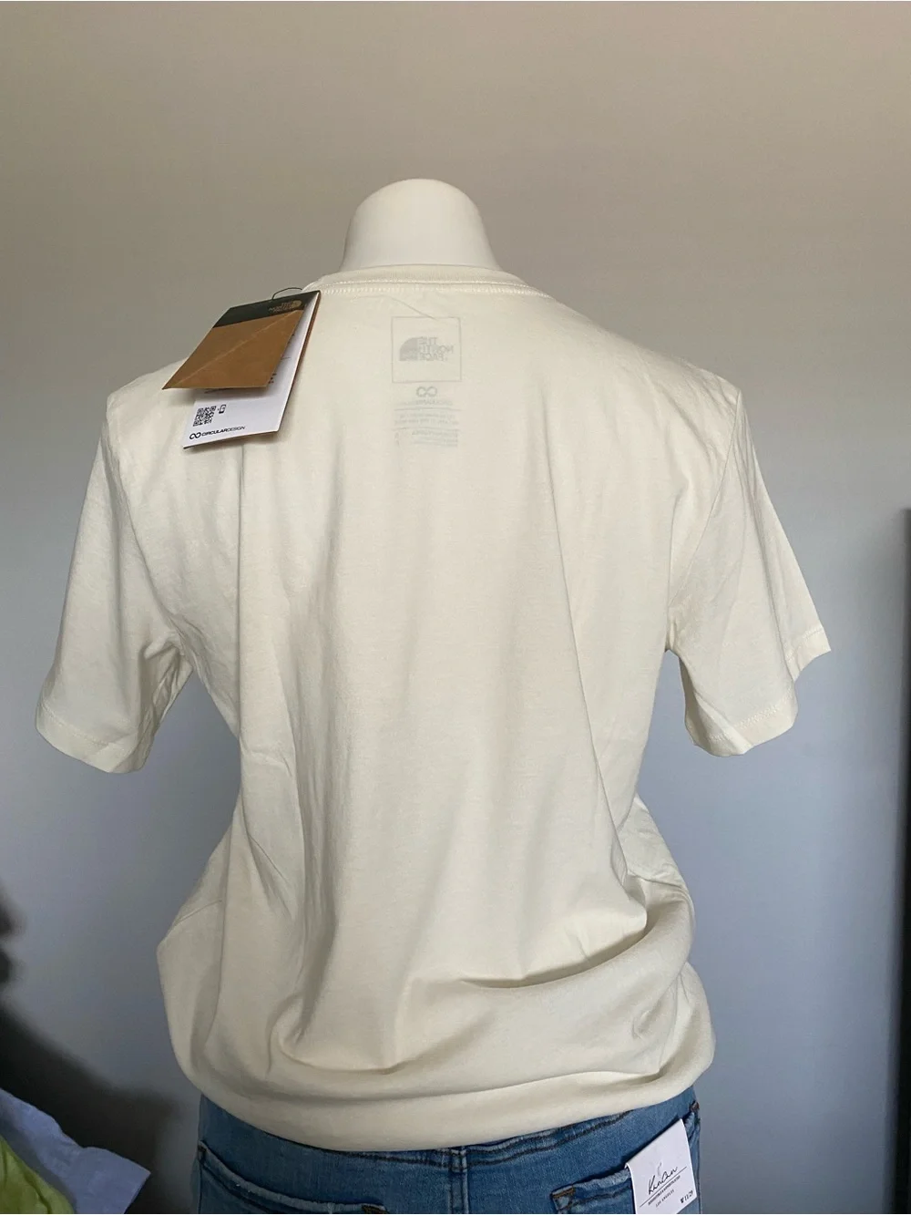 The North Face Women’s Cream Graphic Logo T-Shirt